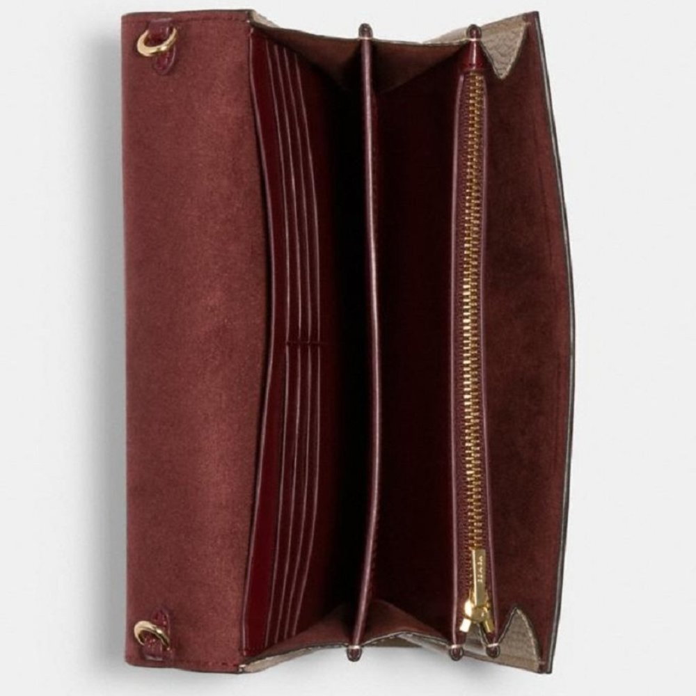 $198 *NEW* COACH Remi Chain Crossbody With Whipsti - Picture 4 of 6